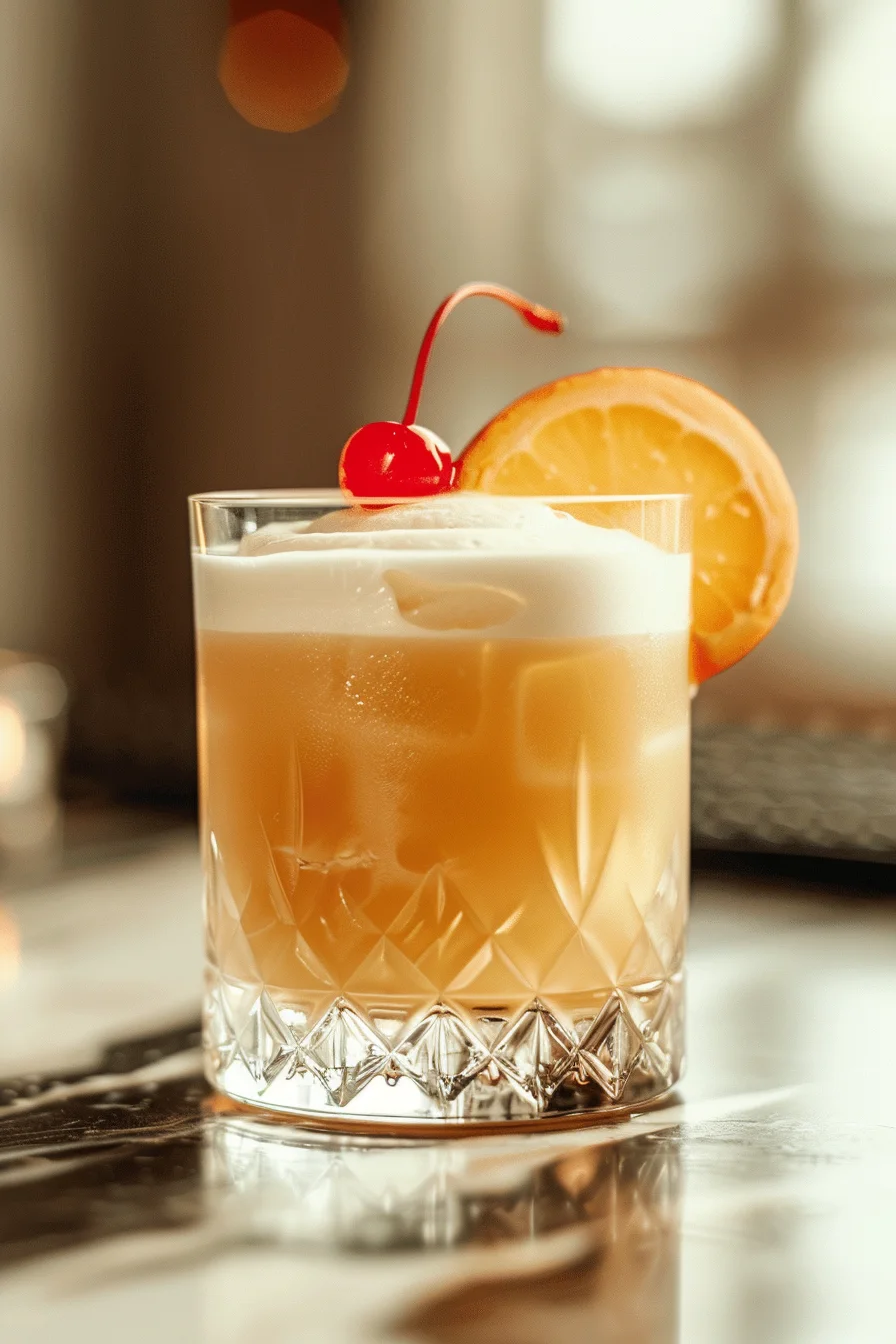Whiskey Sour Cocktail