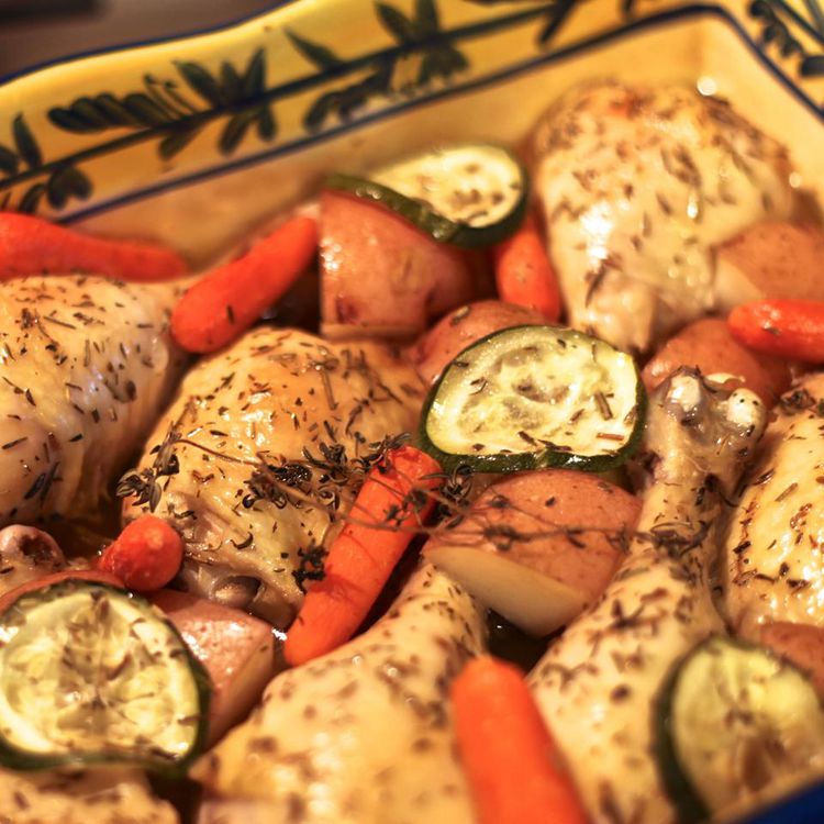 Grandma's Chicken and Potatoes