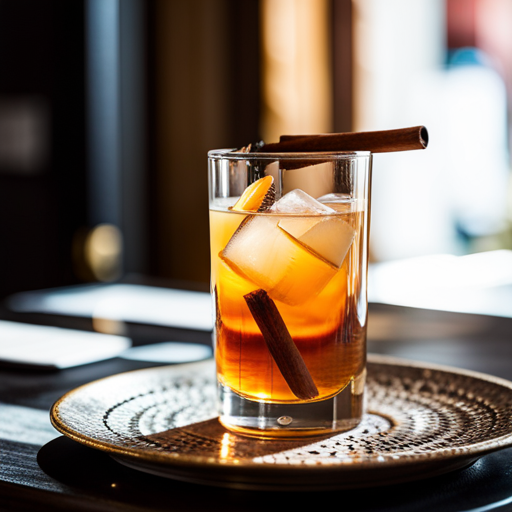 Smoky Whiskey Spiced Cocktail