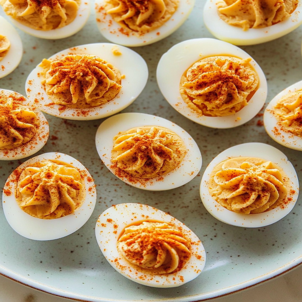 Cisco Kid Deviled Eggs with Smoked Paprika