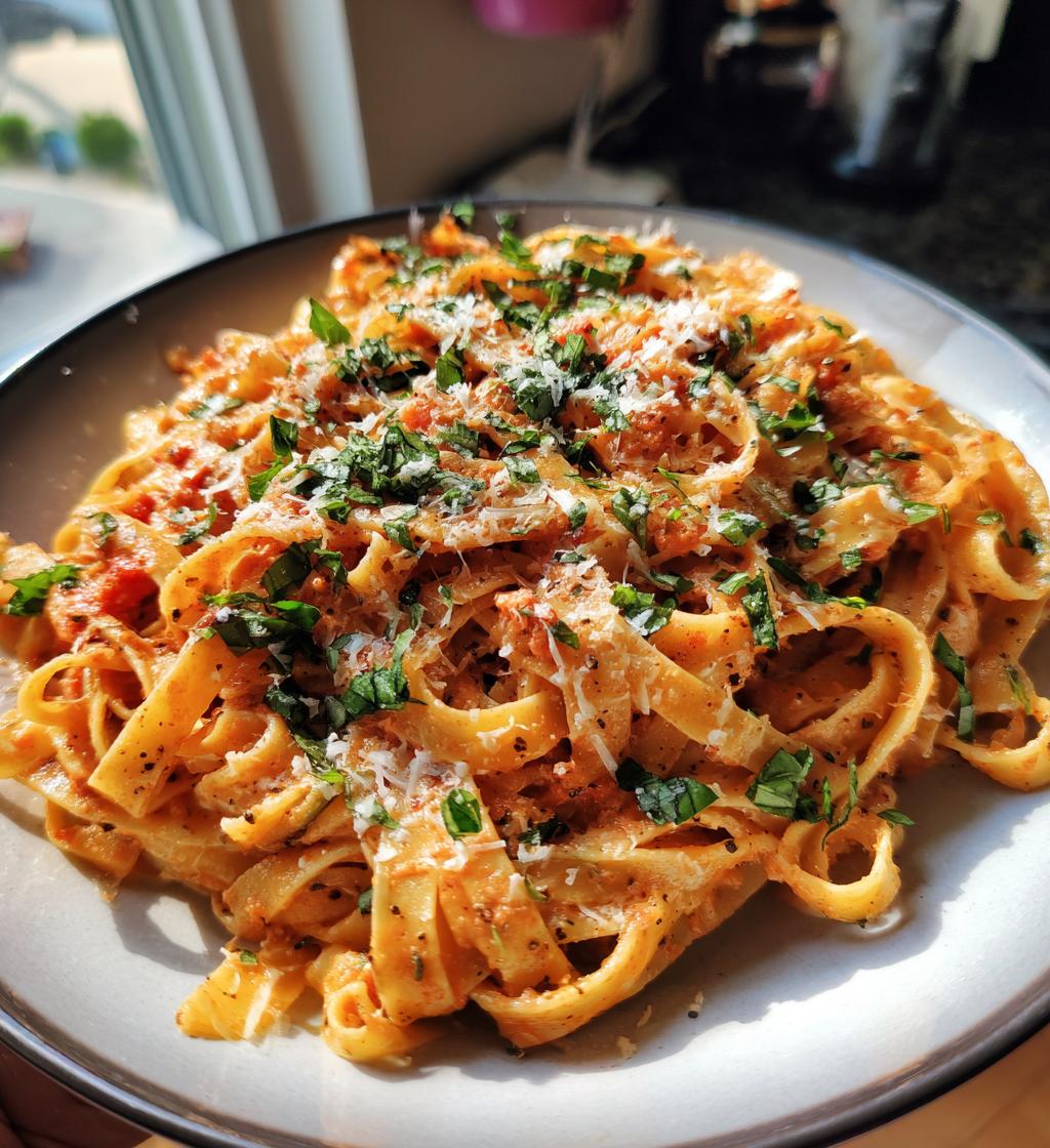 Sun-Ripened Tomato & Basil Pasta with Lemon Zest