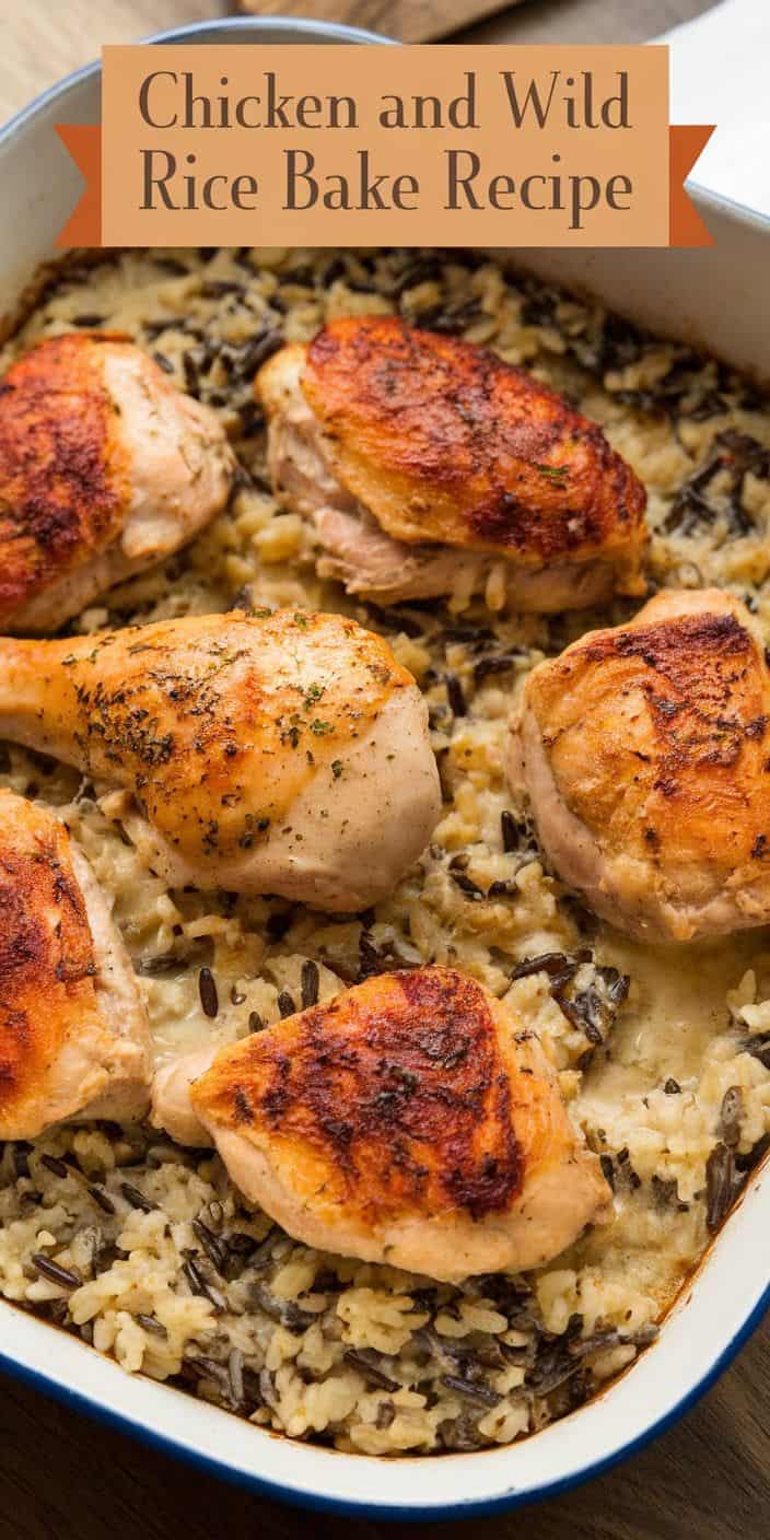 Albert Lea Houseware Chicken & Wild Rice Bake