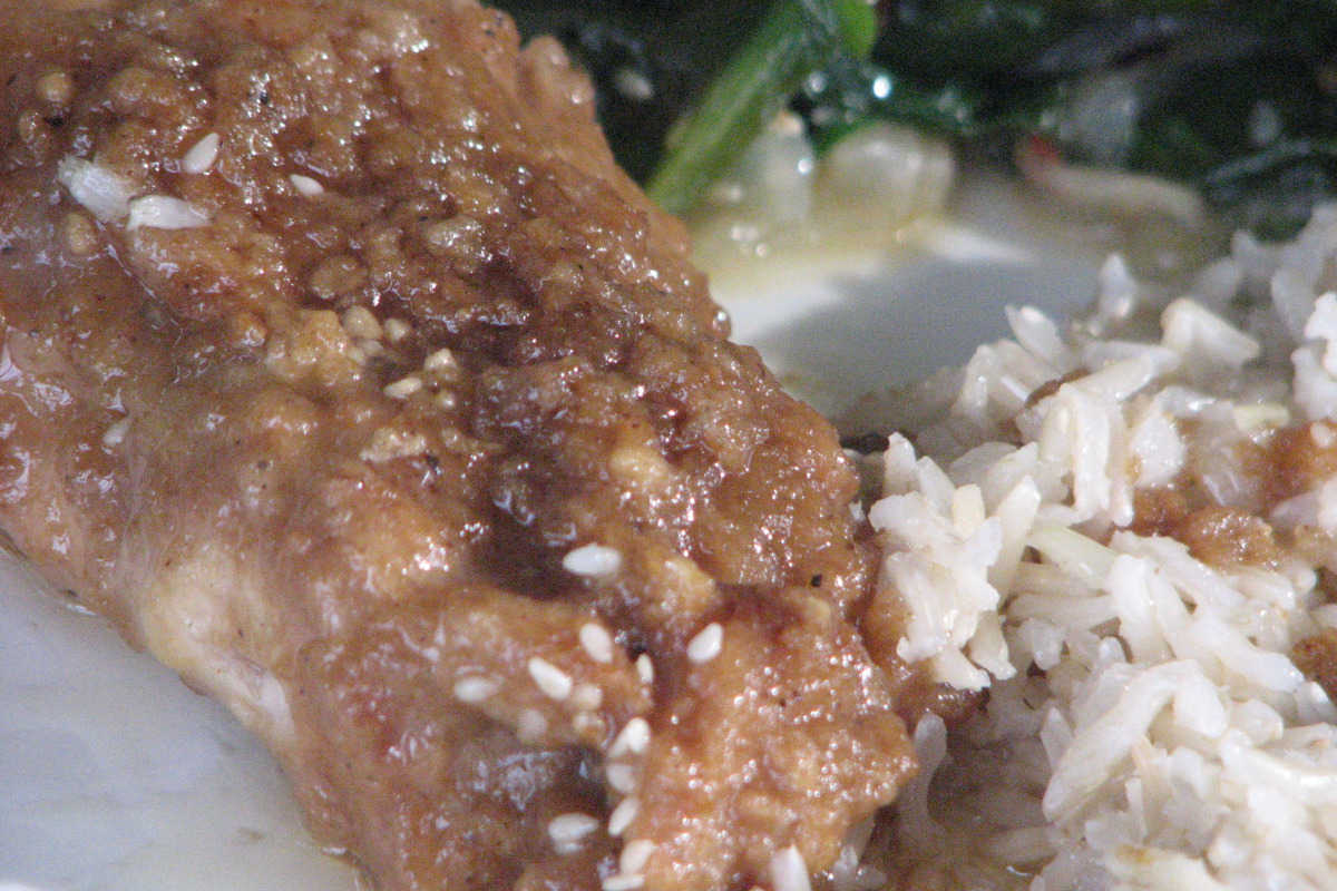 Chen's Five-Spice Glazed Chicken Thighs