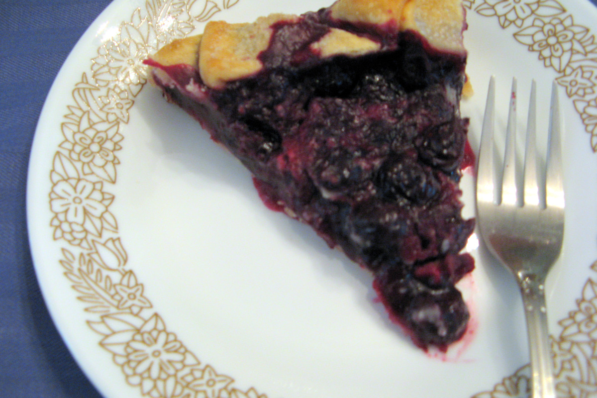 True-Signature Lemon Blueberry Galette