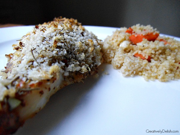 Mediterranean Herb-Crusted Chicken Thighs