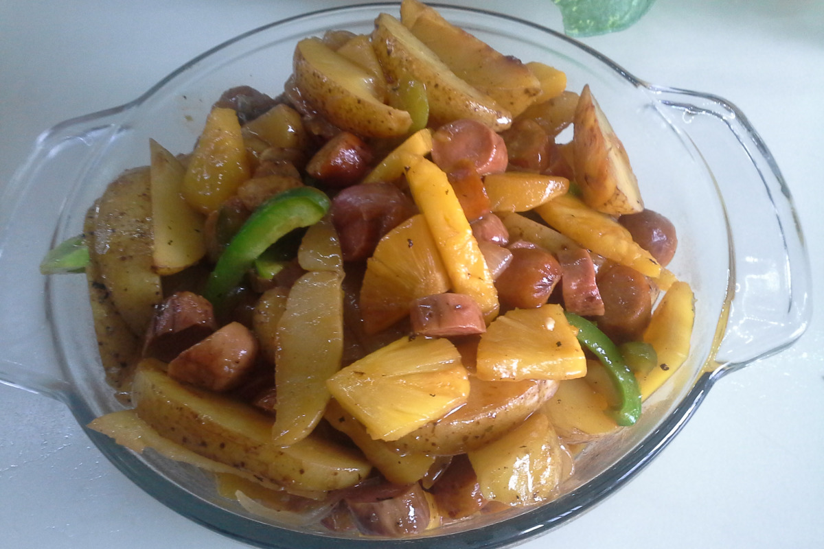 New Braunfels Wurst & Potato Skillet