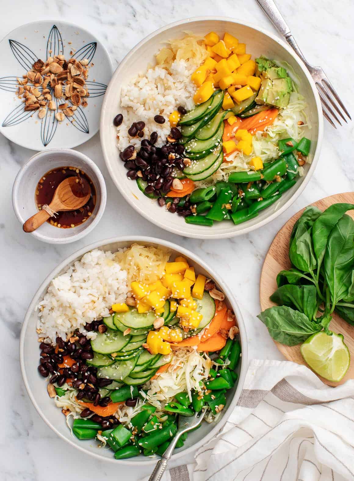 Diverse Spice Blend Rice Bowls