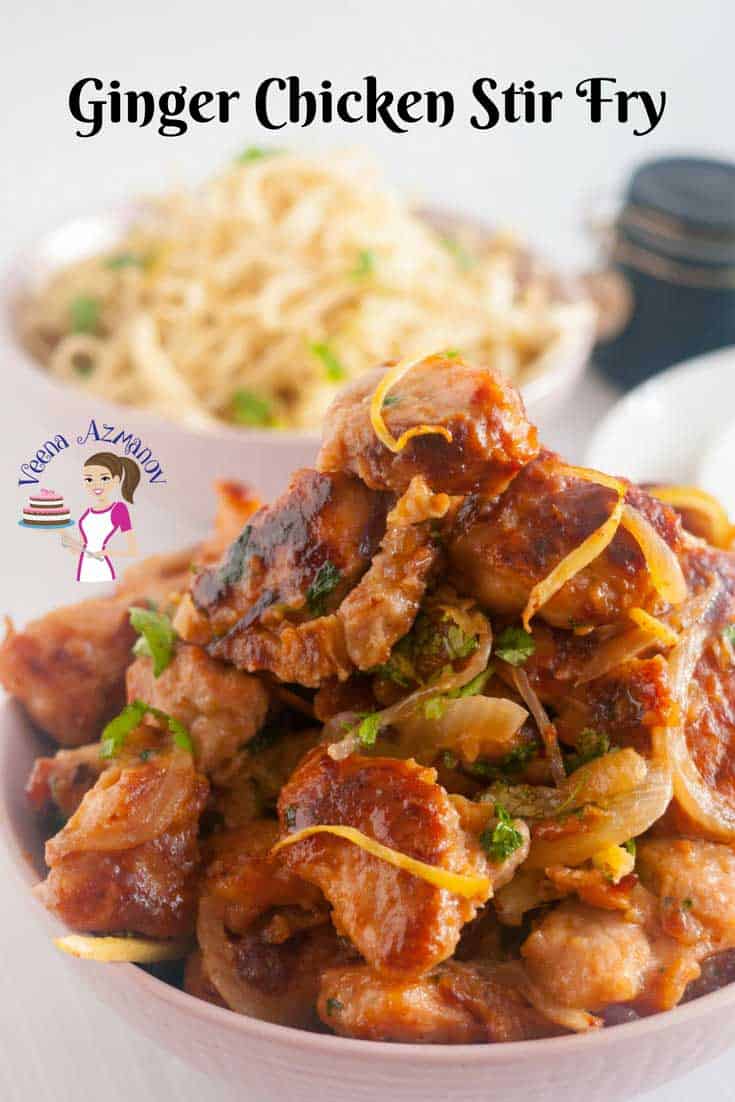 Quick Ginger-Chicken & Vegetable Stir-Fry