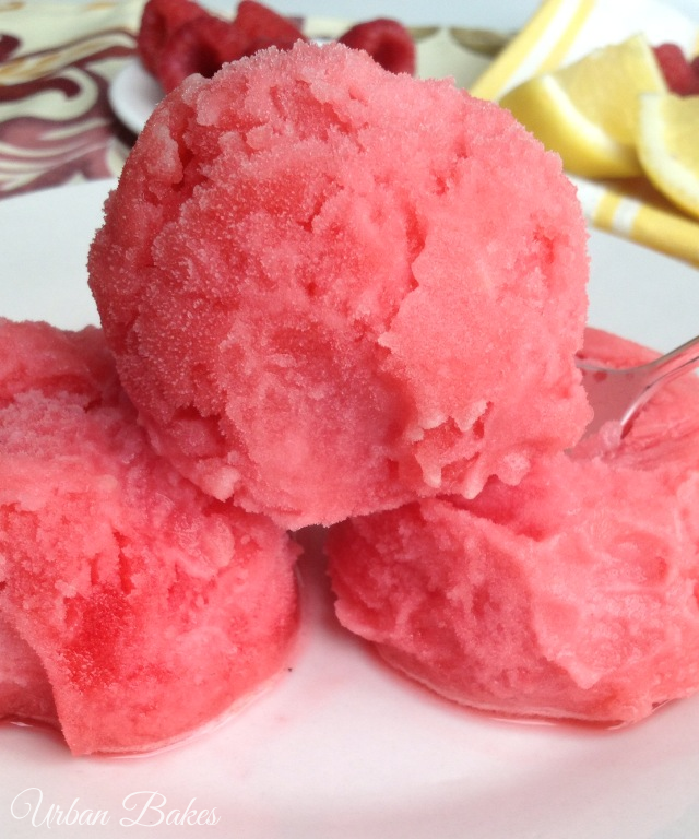 Lemon-Raspberry Sorbet