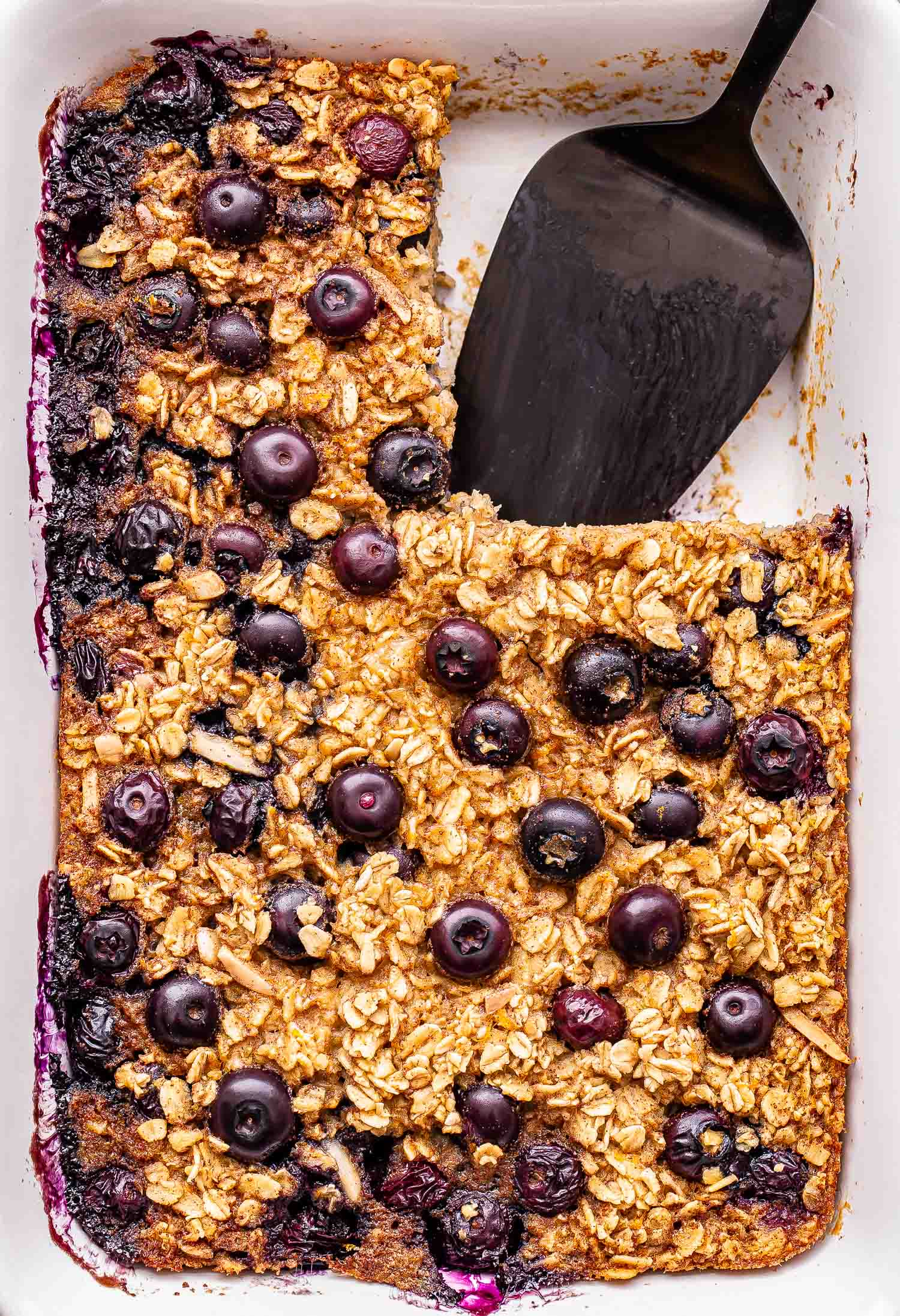 True Blueberry-Maple Oatmeal with Toasted Almonds