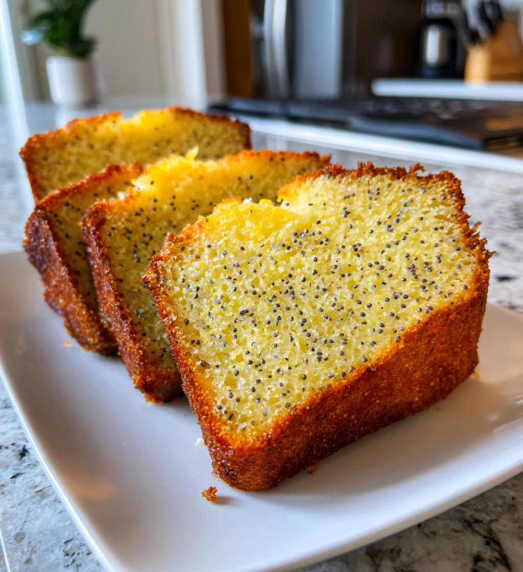 Aim & Ignite Lemon Poppy Seed Cake