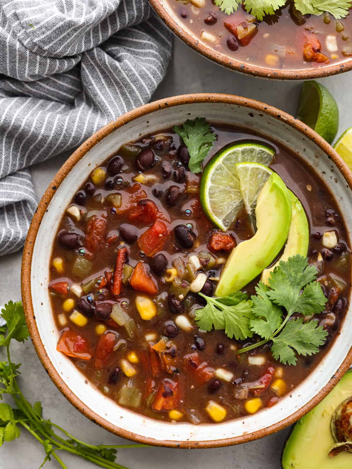 5 PM Motion Sensor Black Bean Soup