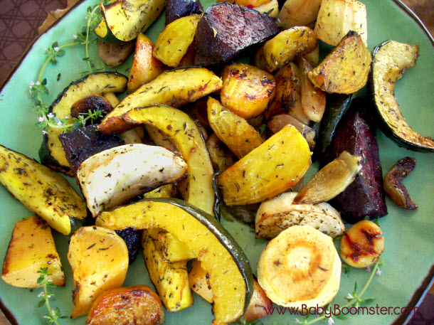 Crockpot Herb-Roasted Root Vegetables