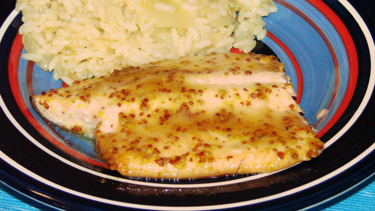 Maple-Glazed River Fish Fillets