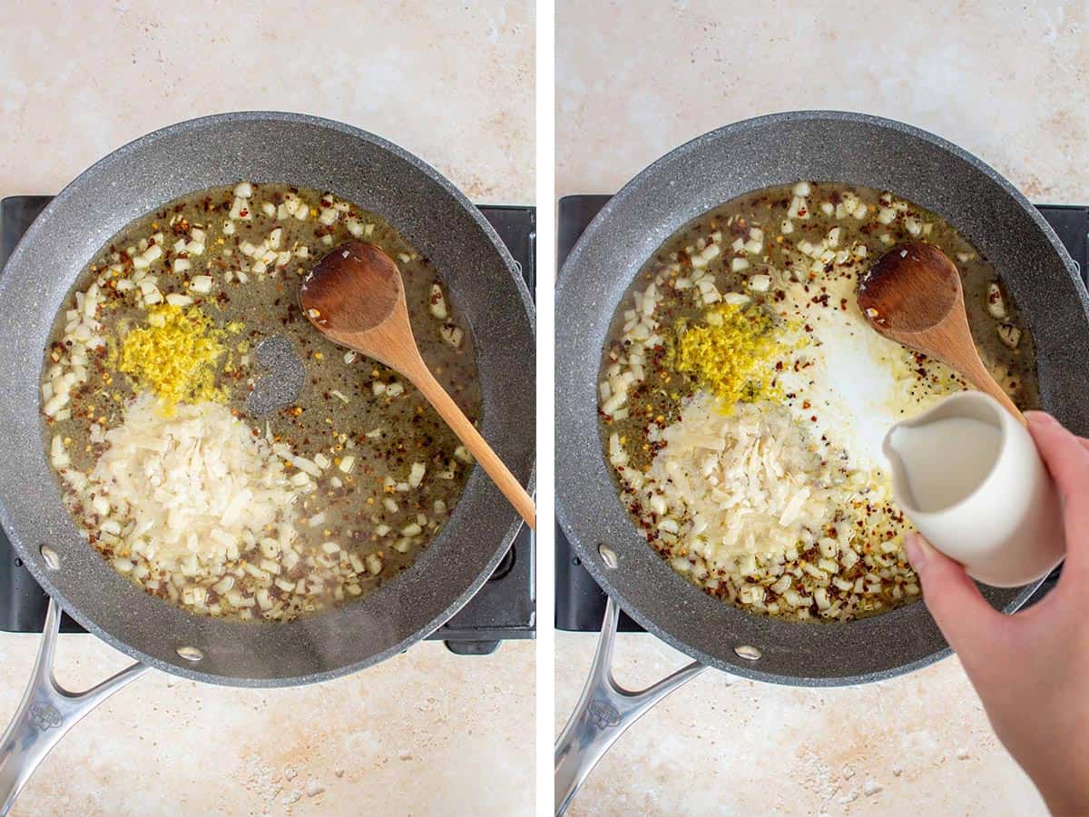 True Garlic Butter Pasta with Lemon Zest