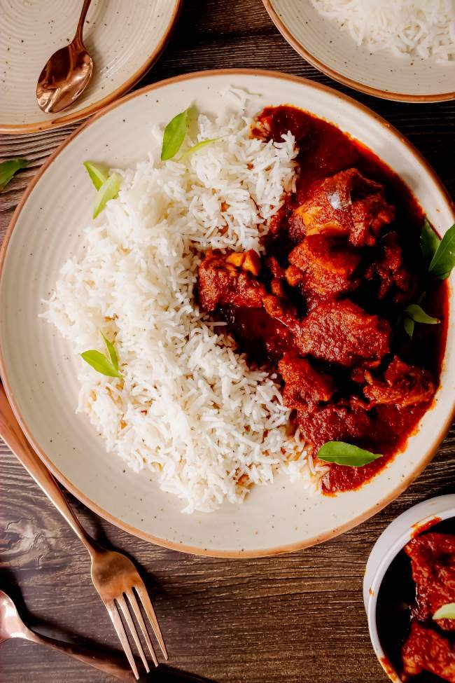 One-Pot Coconut Curry Chicken with Jasmine Rice
