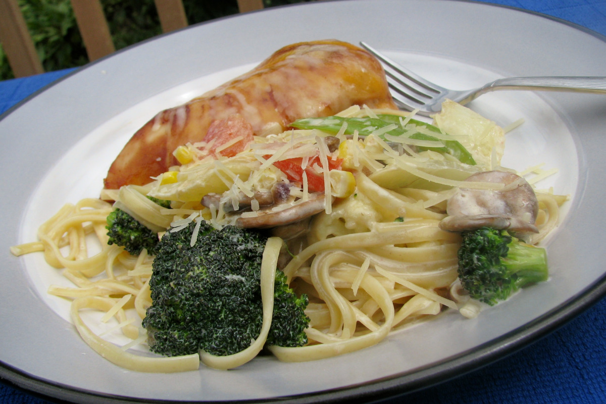 Debt-Free Pasta Primavera