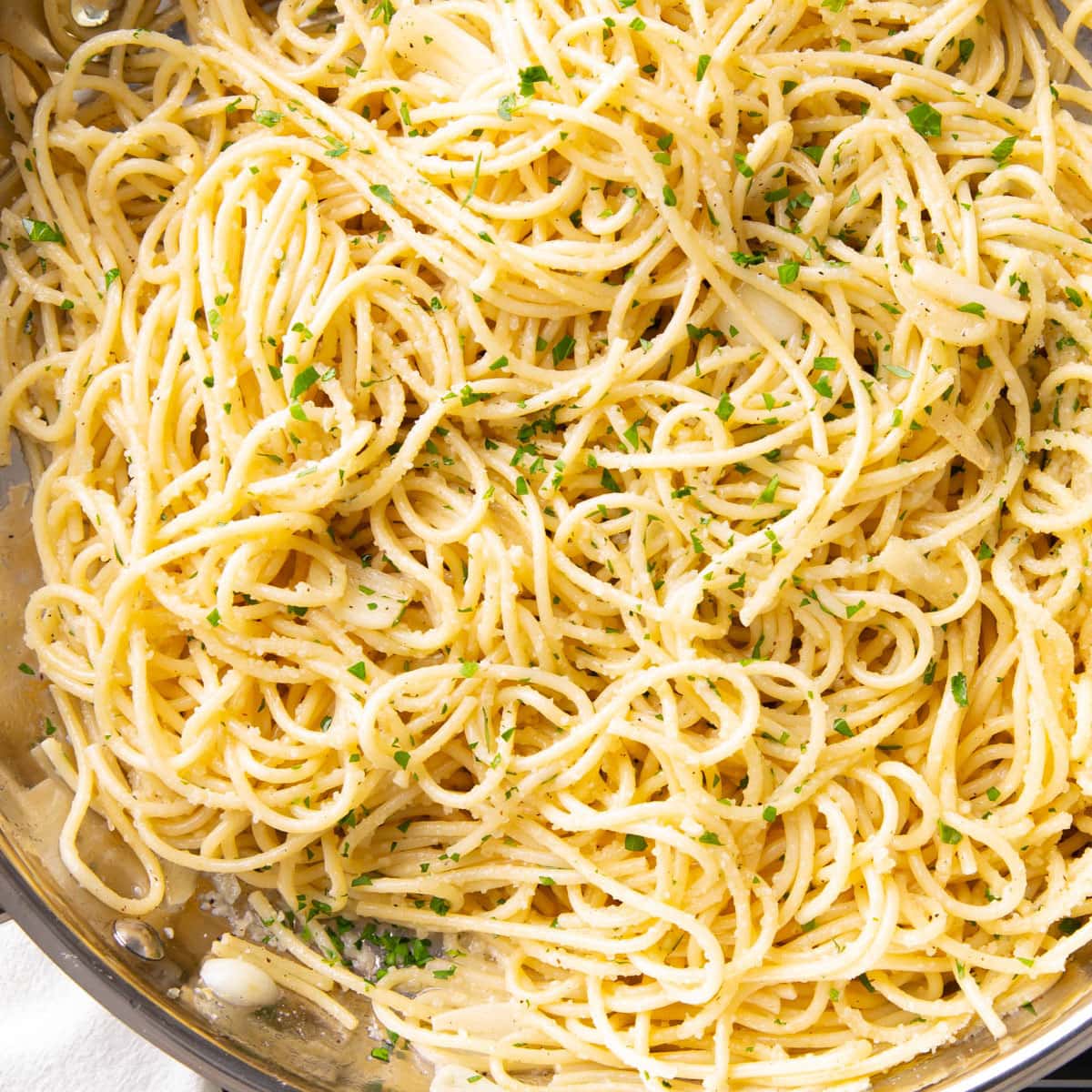 Galactic Garlic Butter Pasta