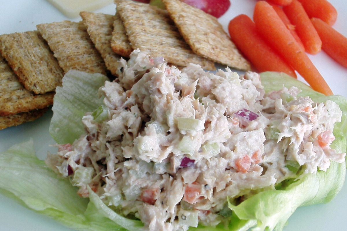 Reverse Tuna Salad with Citrus Zest
