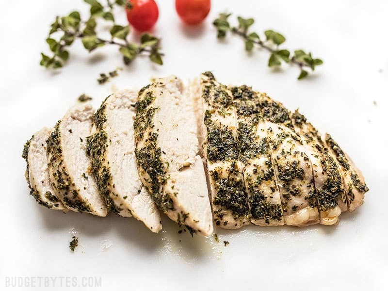 Herb-Crusted Baked Chicken Breasts