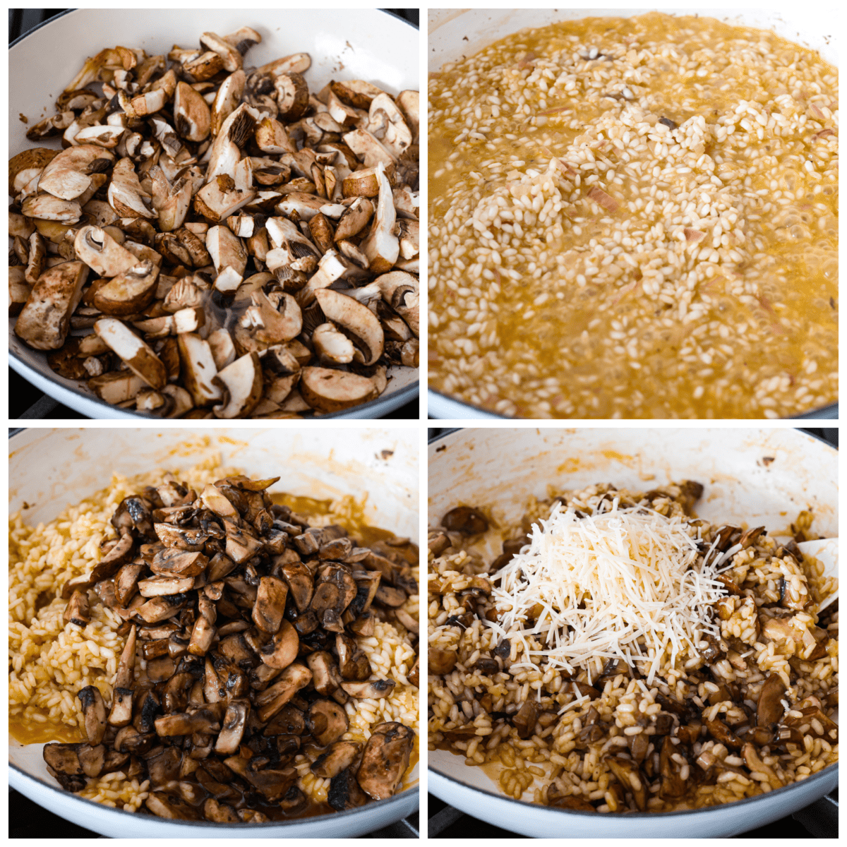 Comforting Authentic Mushroom Risotto with Creamy Arancini Texture