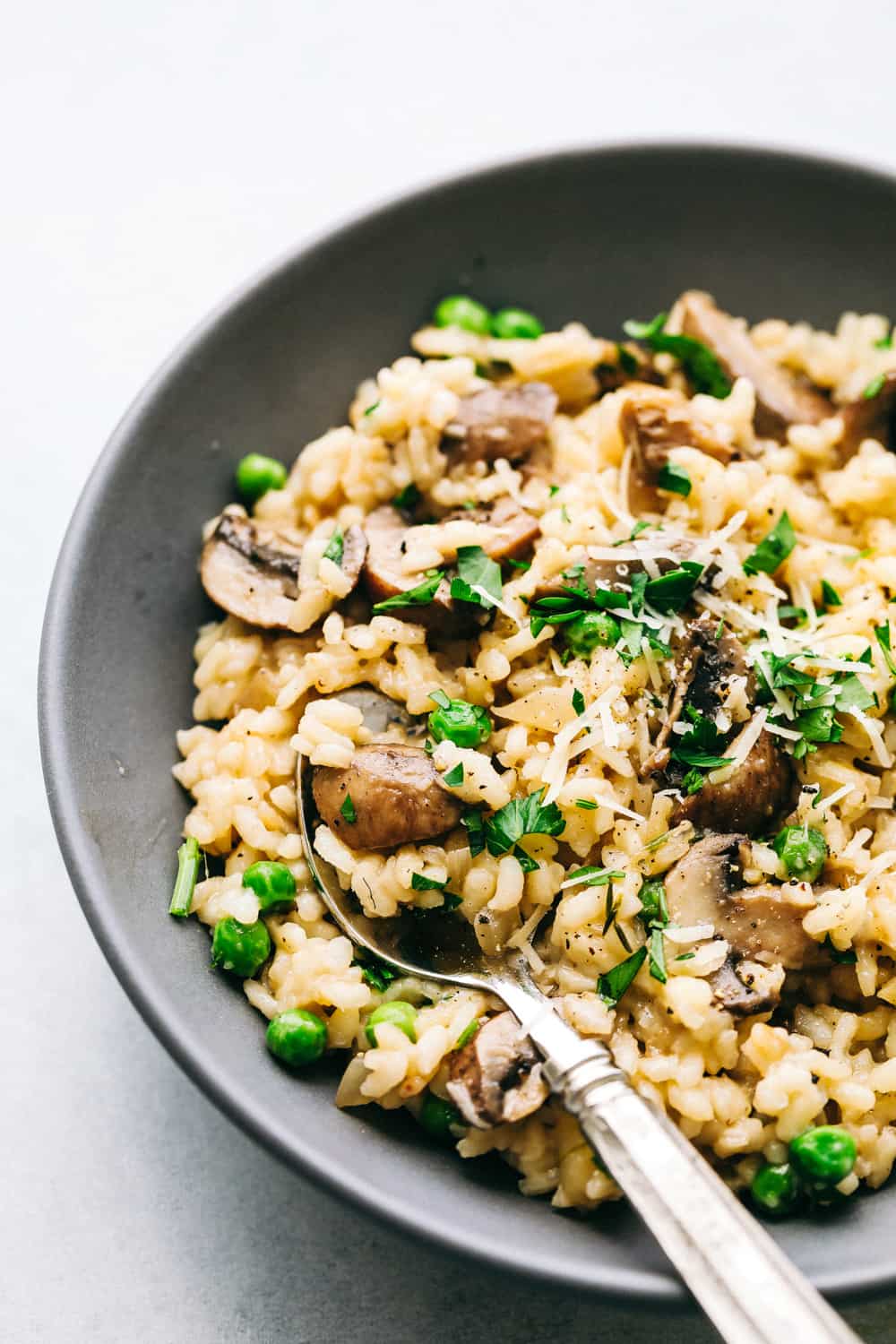 Serious Mushroom Risotto
