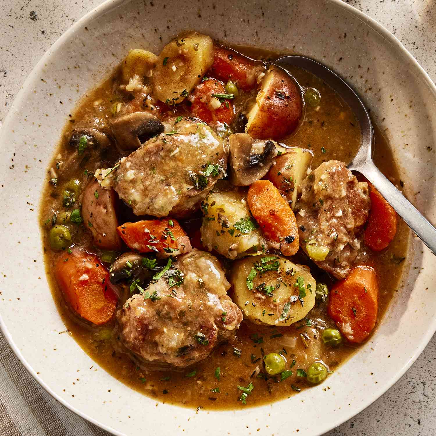 Mi Banco's Plantain & Pork Stew