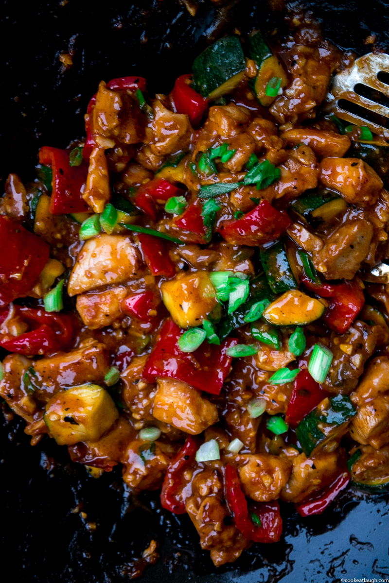 Asian-Latin Fusion Slow-Cooked Chicken Bowl