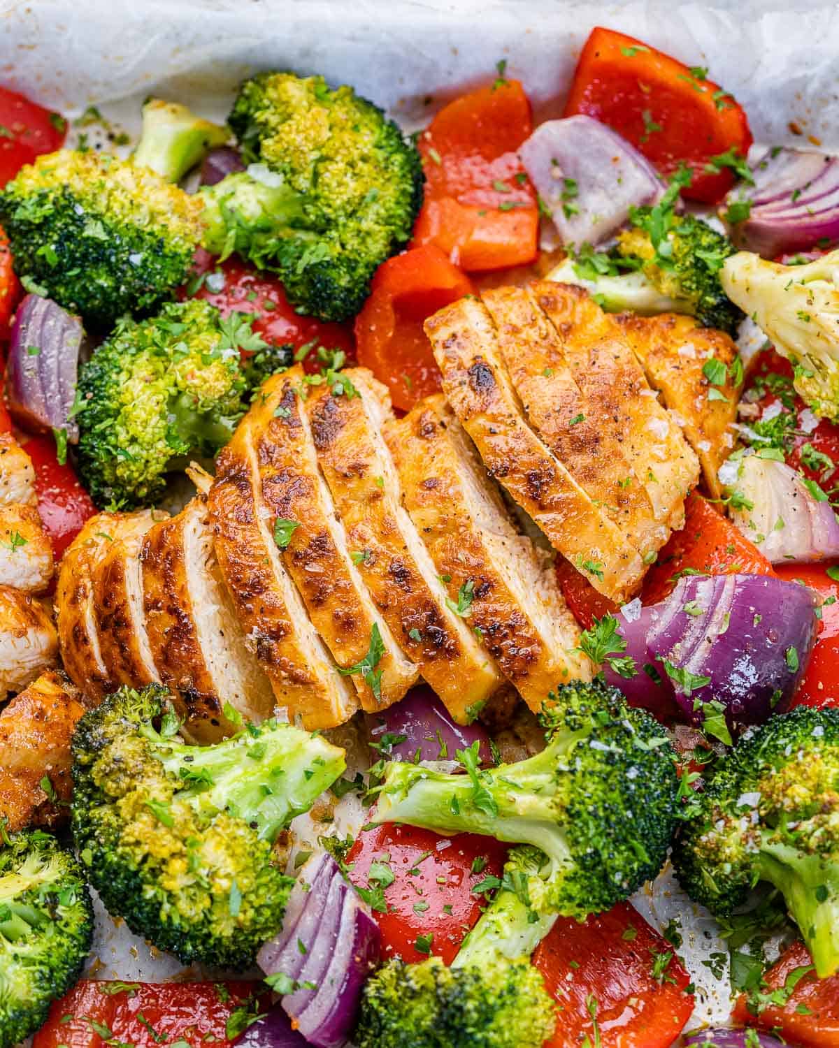 Simple & Stress-Free Sheet Pan Chicken & Veggies