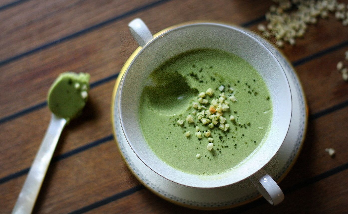 Matcha Green Tea & White Chocolate Mousse