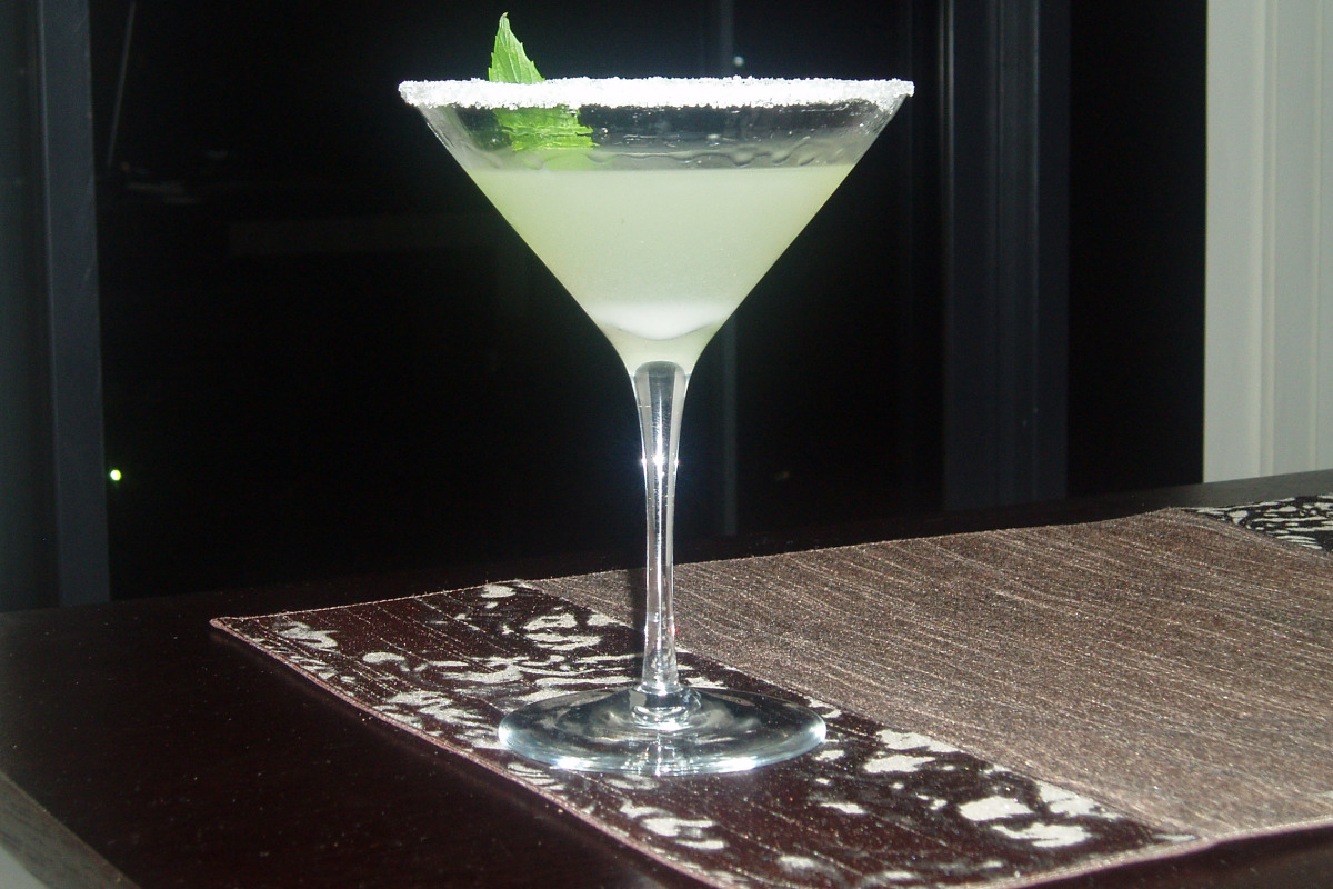 Herbal Mint Martini