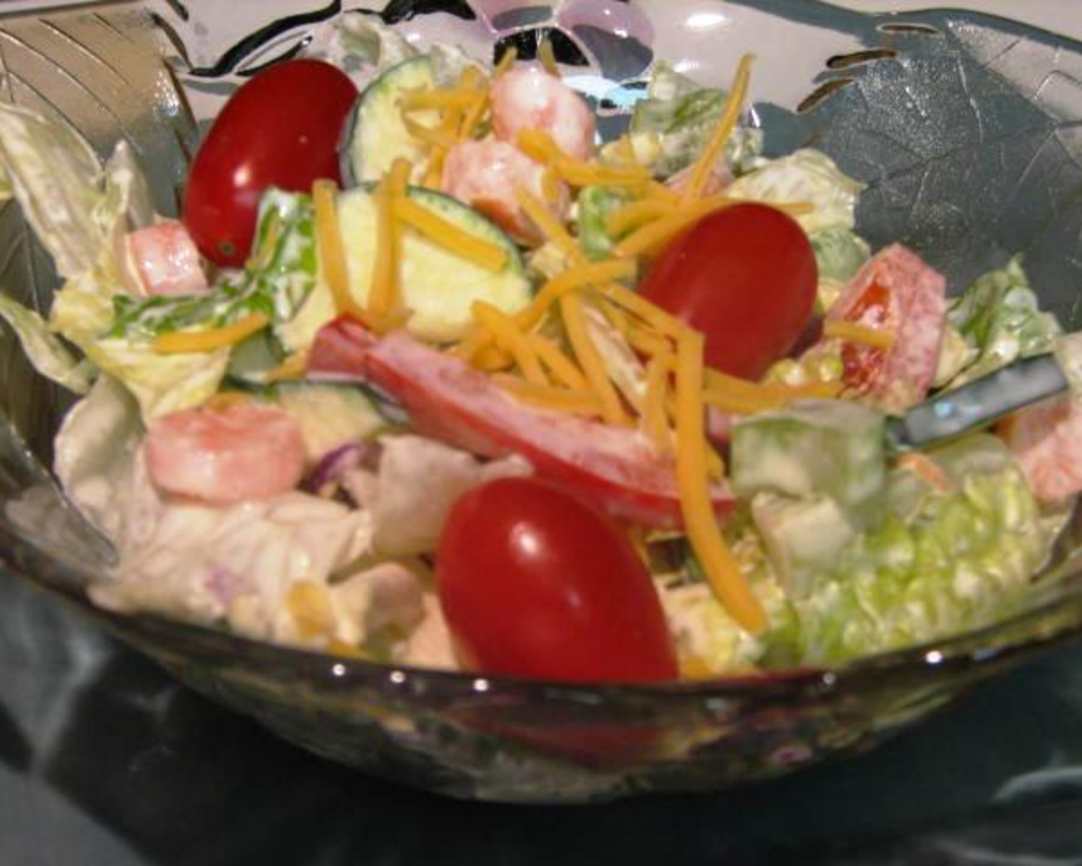 Herb-Infused Garden Vegetable Salad