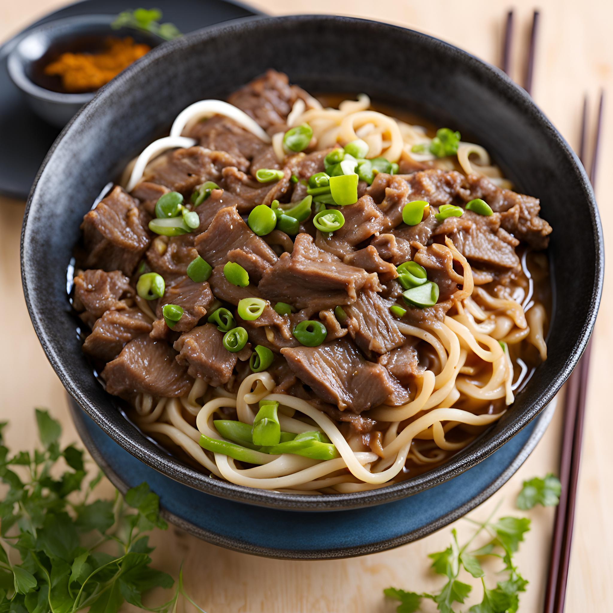 Authentic Hand-Pulled Beef Noodles
