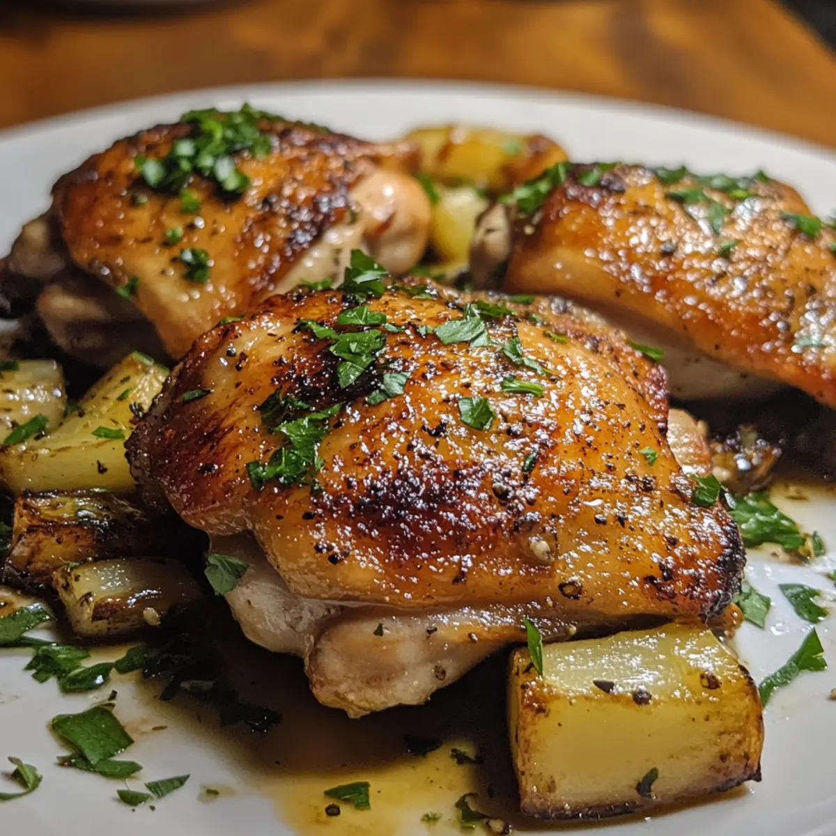 Best Pan-Seared Chicken Thighs