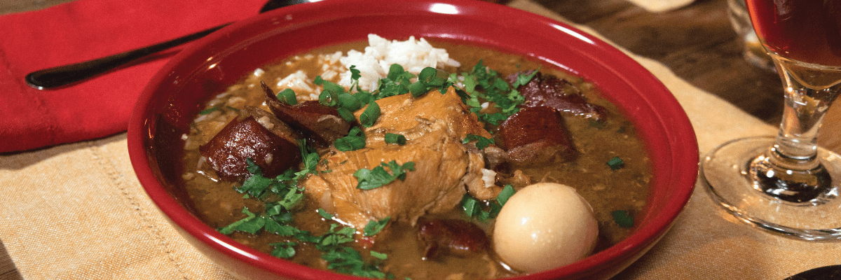 Native Louisiana Gumbo with Andouille Sausage