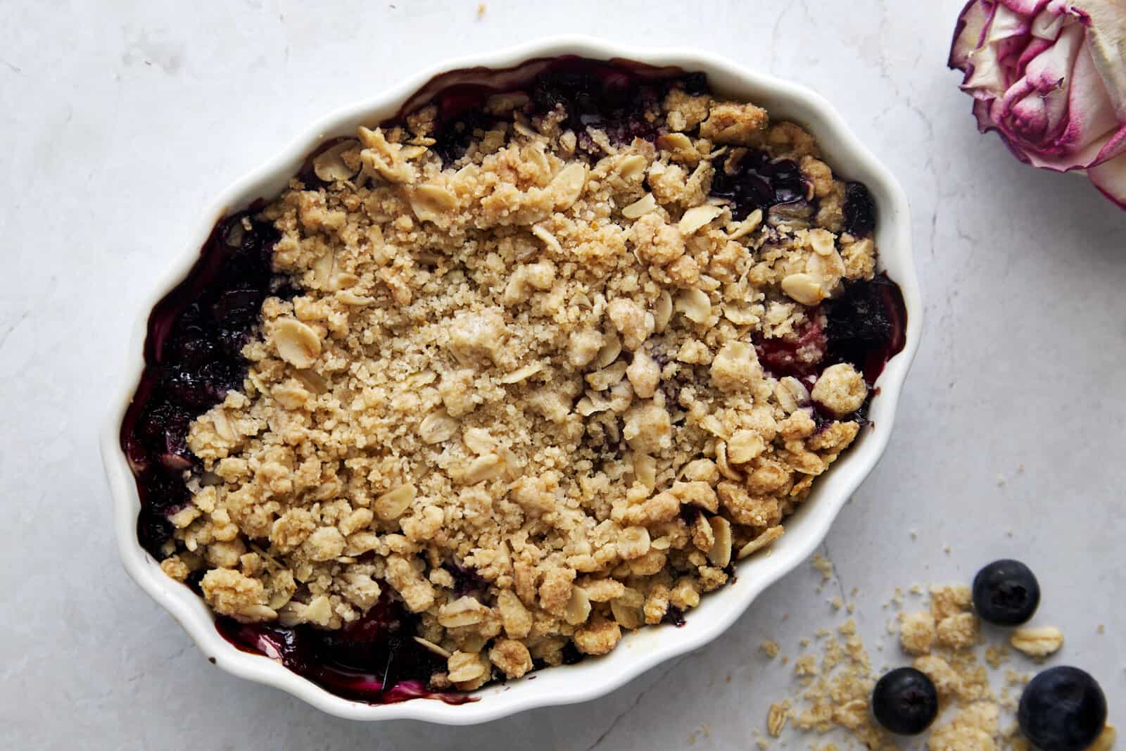 Half-Baked Berry Crisp