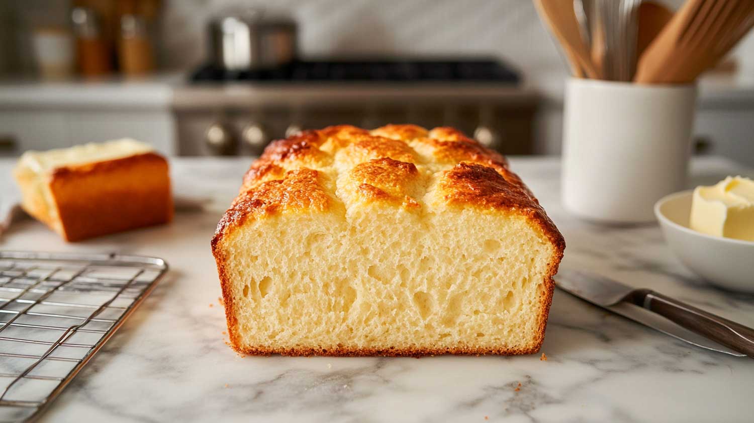 Coconut-Flax Keto Bread with Flax Seeds