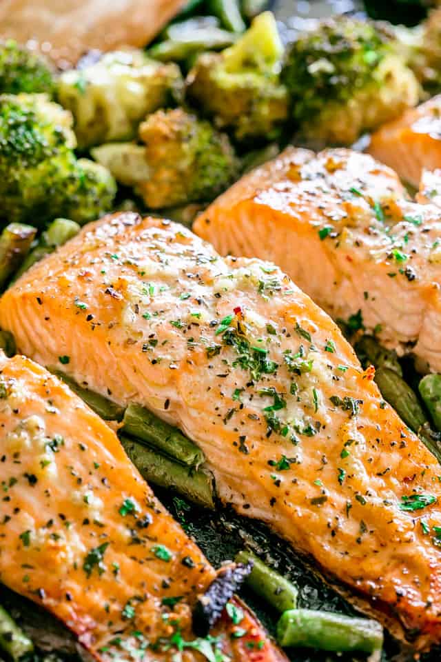 Most Satisfying Garlic Butter Salmon