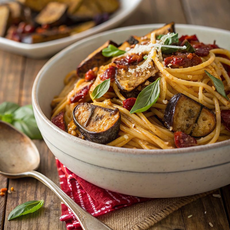 Sun-Dried Tomato & Rosemary-Imbued Eggplant