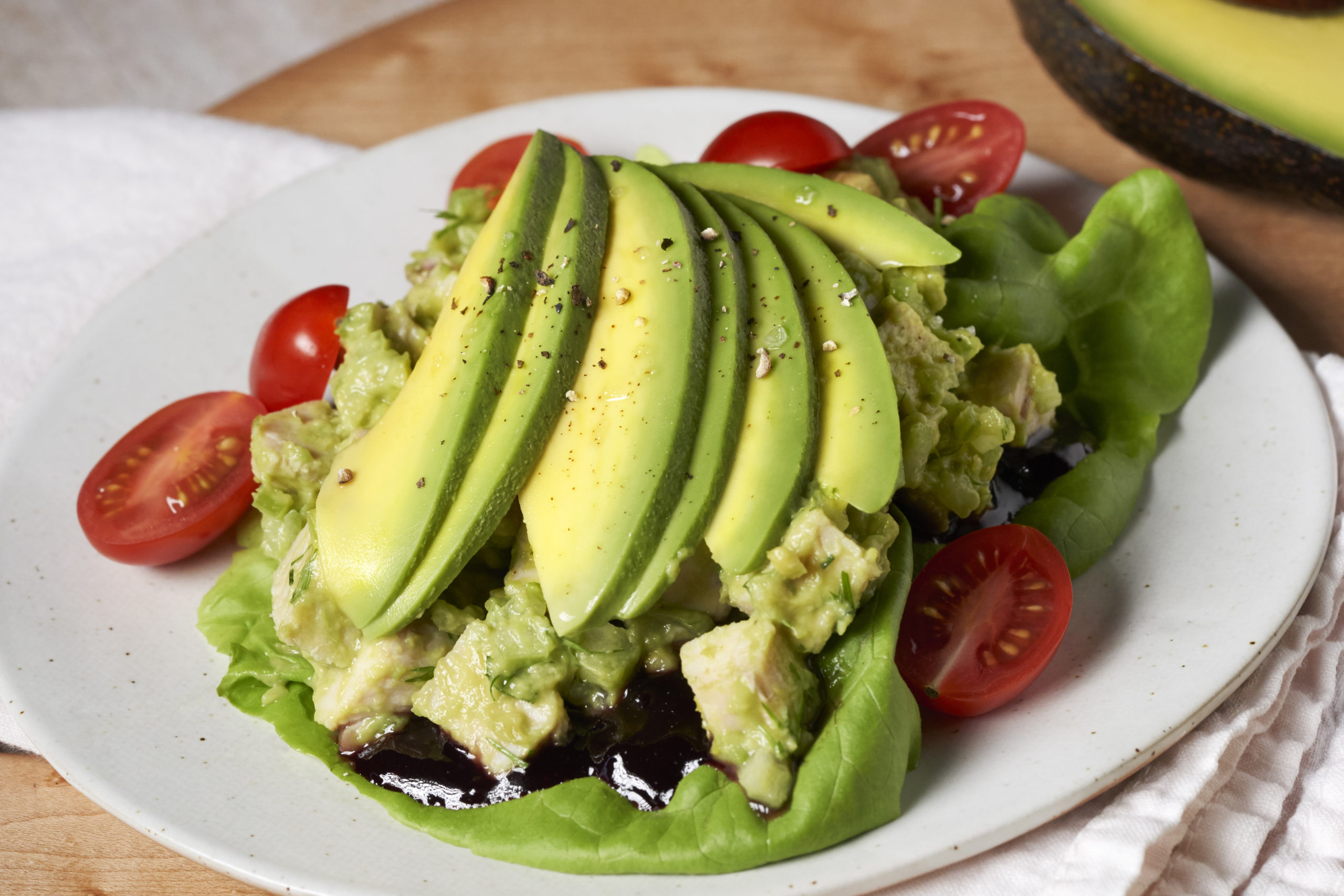 Turmeric Power Salad with Avocado