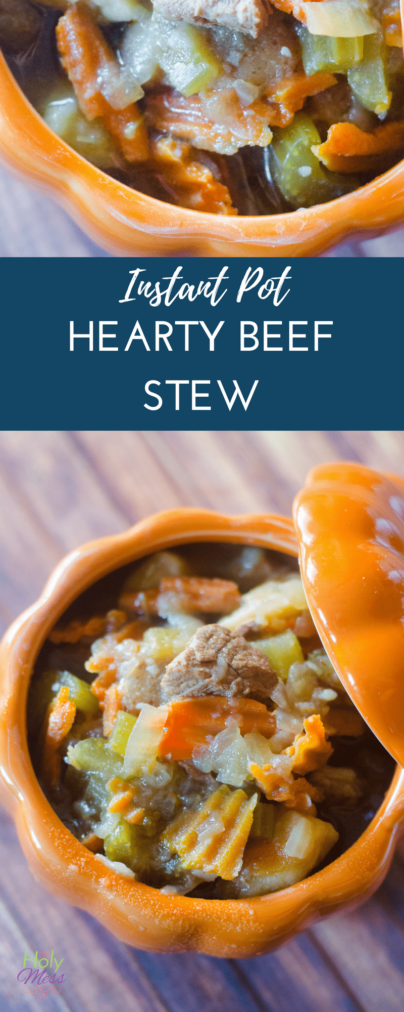 Hearty Instant Pot Cabbage Beef Stew with Carrots