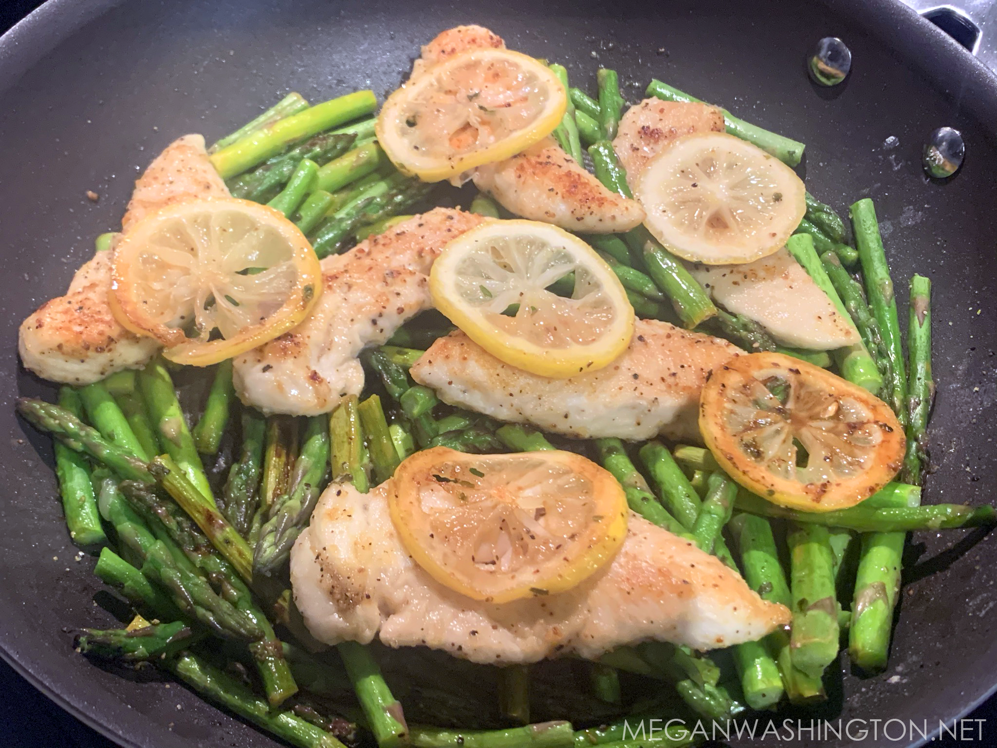True Herb-Infused Lemon Chicken with Roasted Asparagus