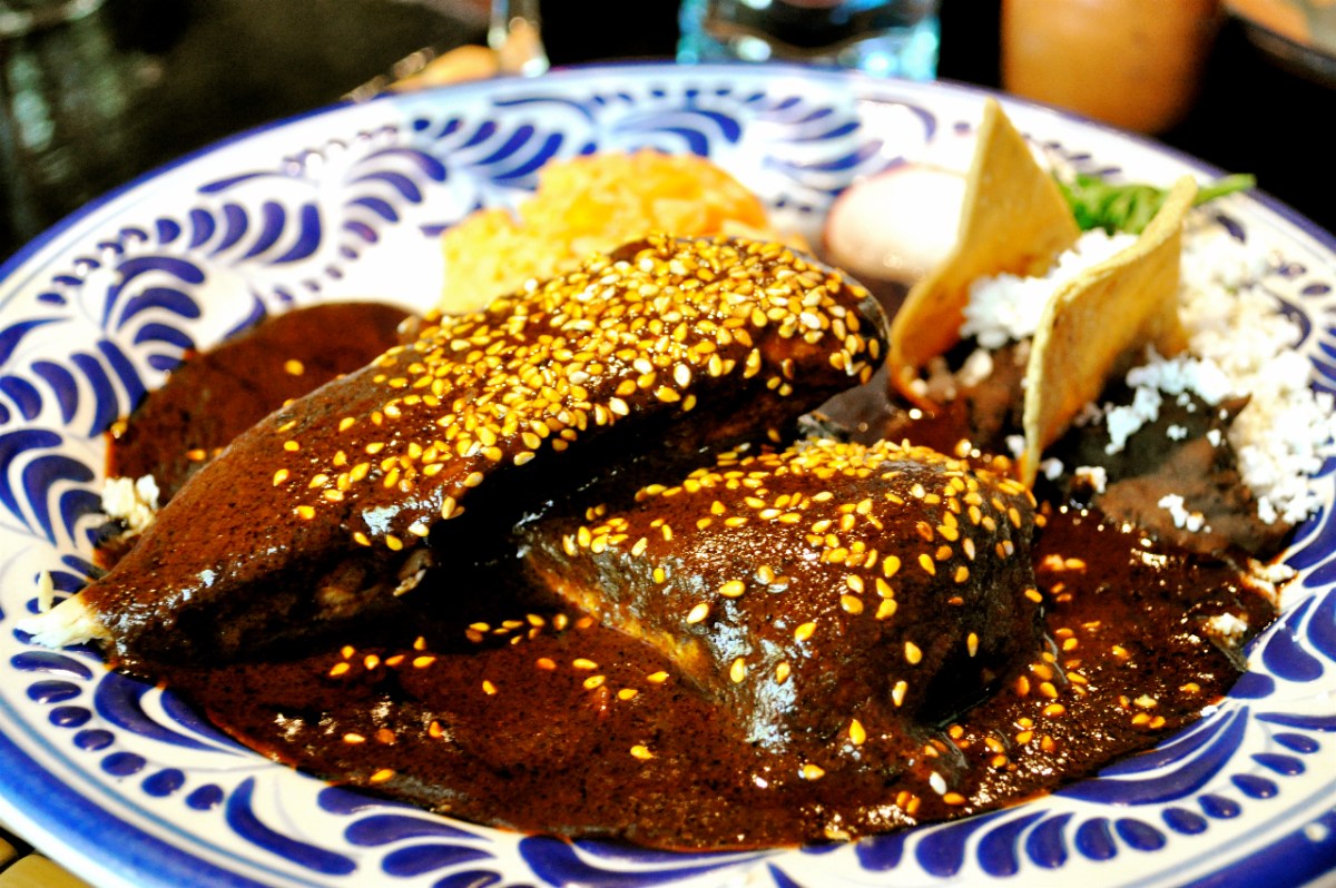 Martinez's Mole Poblano with Plantains