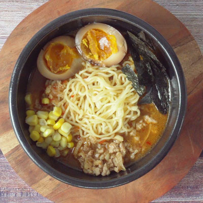 Sapporo Miso Ramen with Local Crab and Root Vegetables