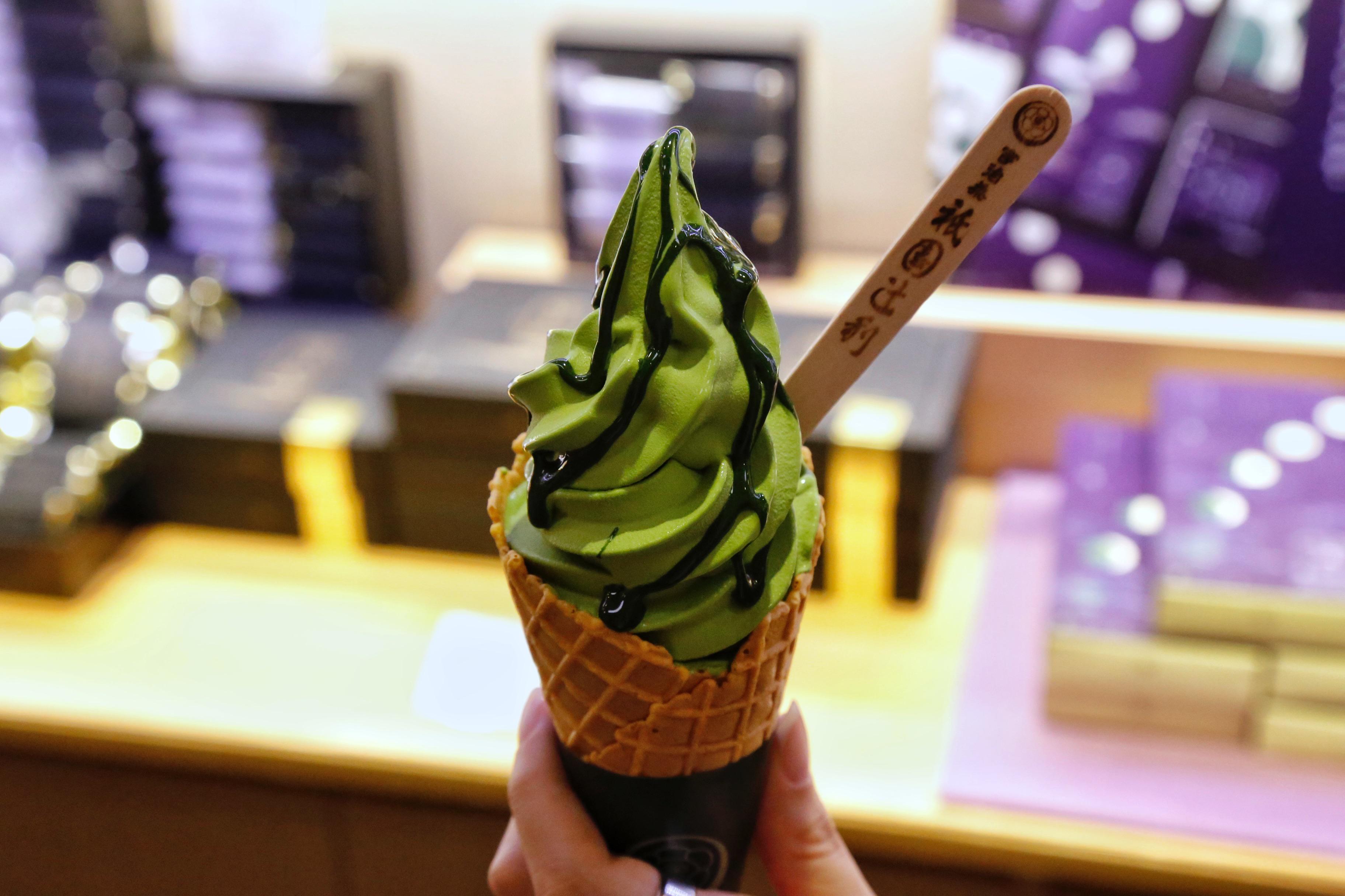 Sapporo Matcha Soft-Serve with Local Honey