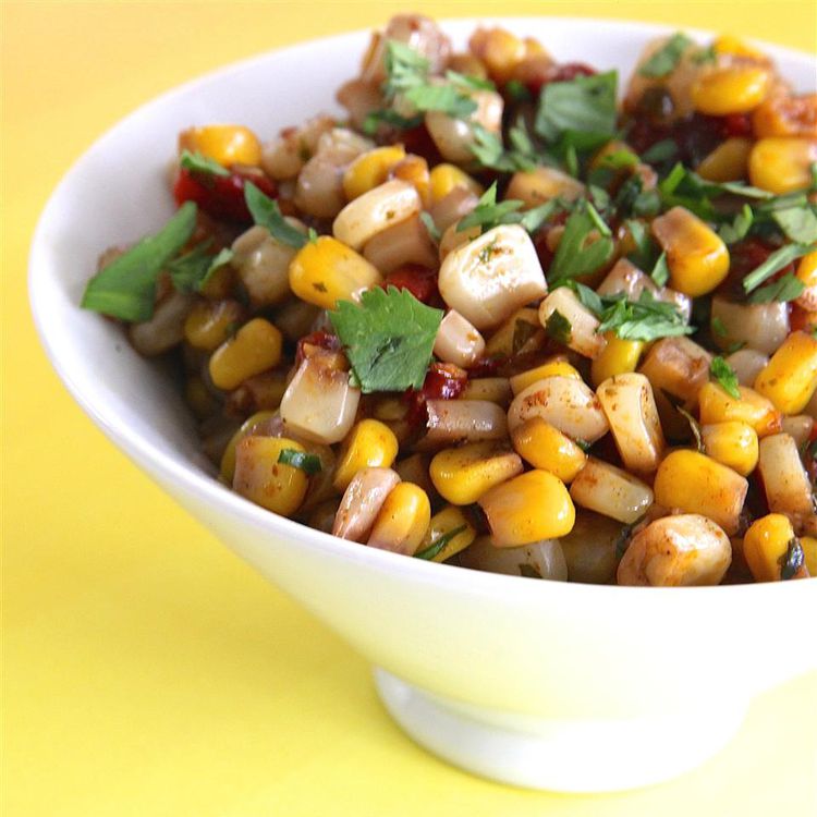 Roasted Denver Pepper & Corn Salad with Lime