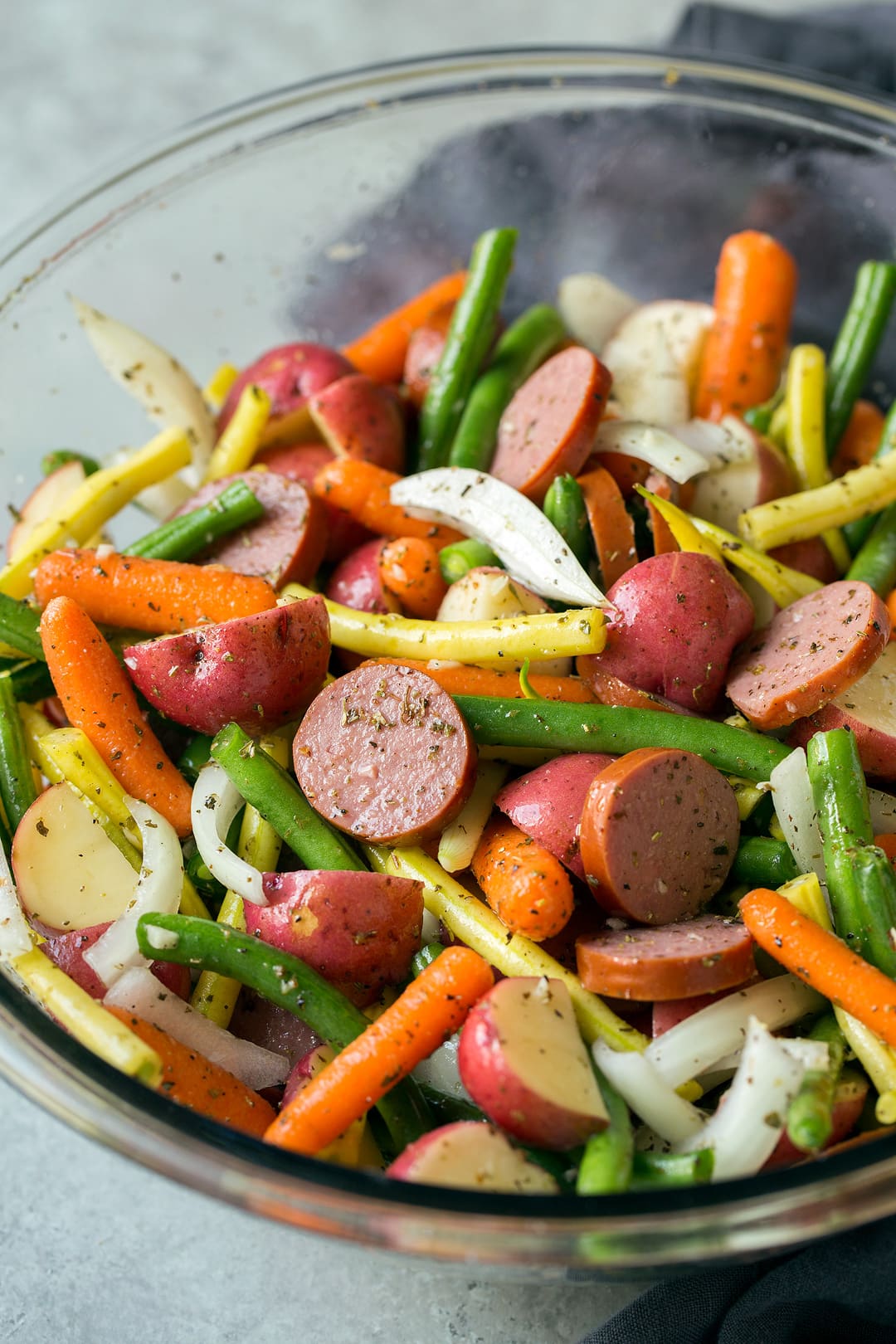 Sausage & Herb Sautéed Greens