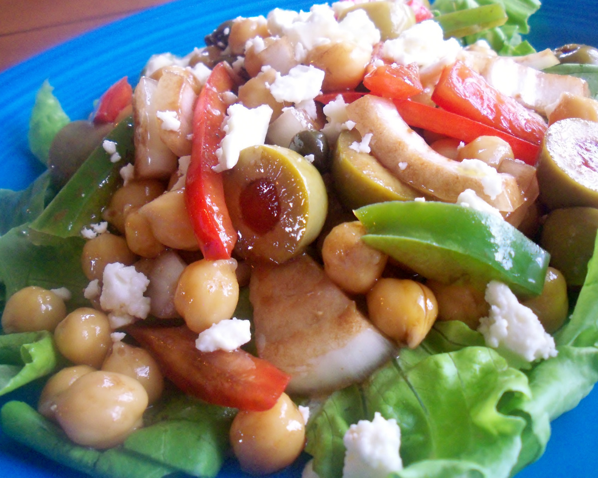DVD+R Mediterranean Salad