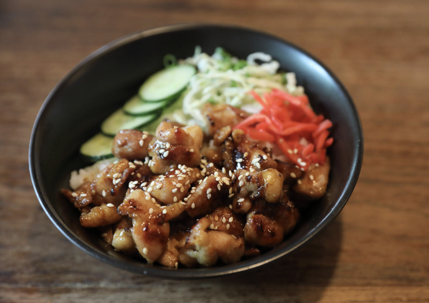 Sake-Infused Teriyaki Chicken Bowl