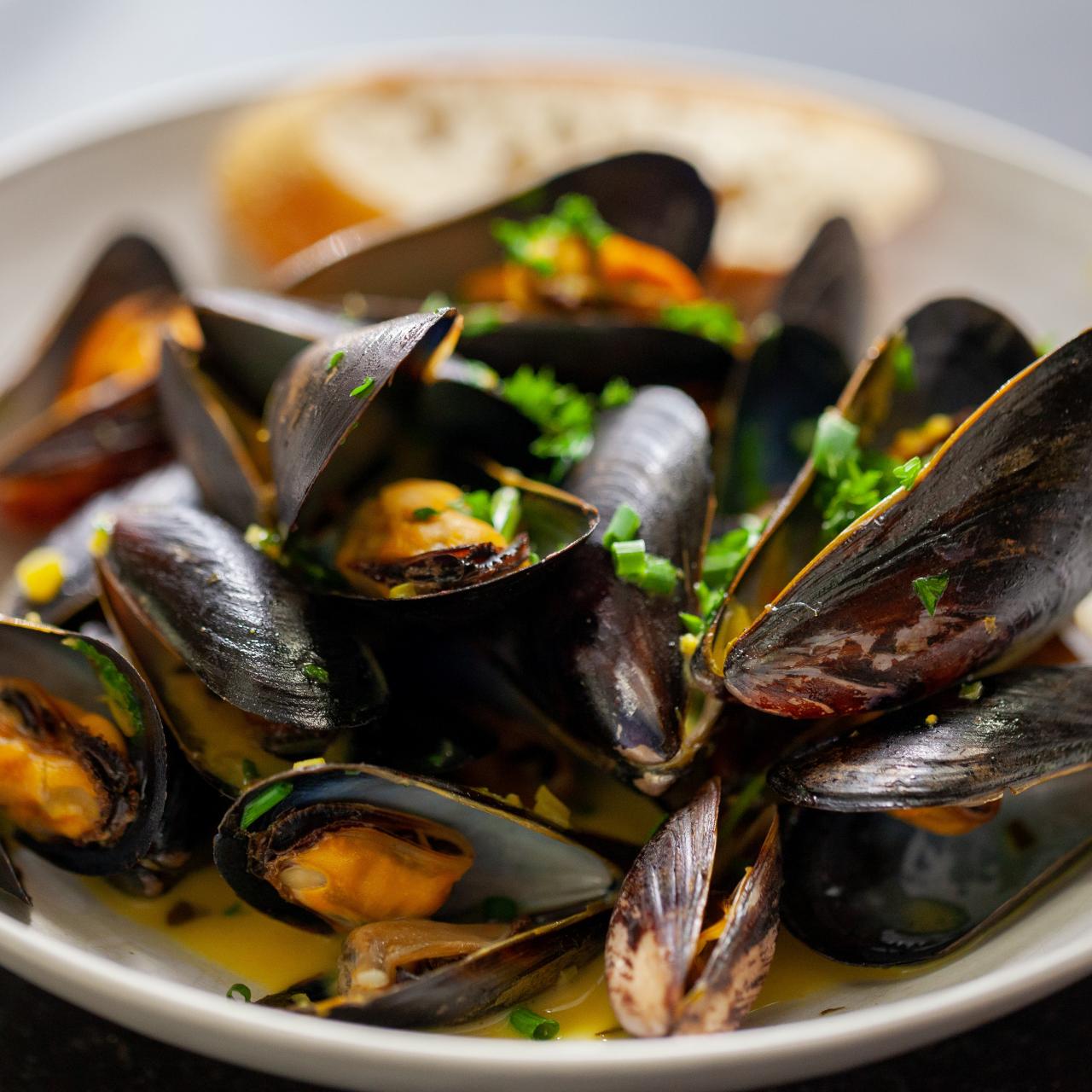 Marolles Mussels in Craft Beer Cream